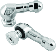 Load image into Gallery viewer, BikeMaster Valve Stem 2/Piece Pack Chrome - Powersports Haven