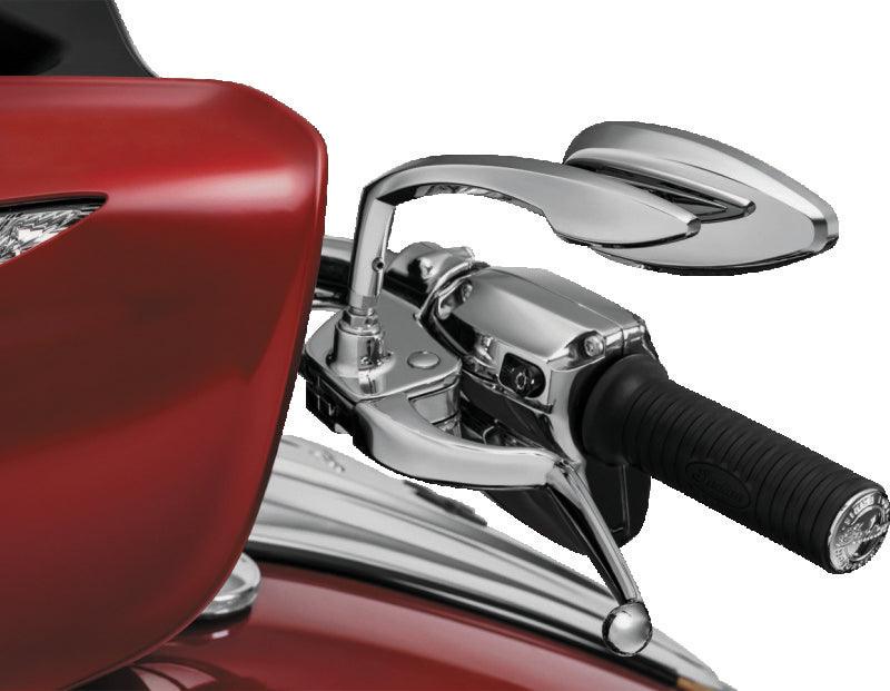 Kuryakyn Teardrop Mirrors Chrome - Powersports Haven