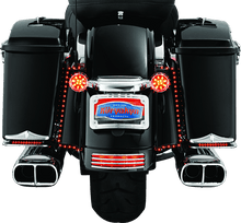 Load image into Gallery viewer, Kuryakyn Curved License Plate Mount Chrome - Powersports Haven