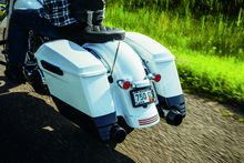 Load image into Gallery viewer, Kuryakyn Curved License Plate Mount Black - Powersports Haven