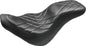 Mustang 18-21 Harley Fat Bob Standard Touring Recessed Passenger Seat - Black - Powersports Haven