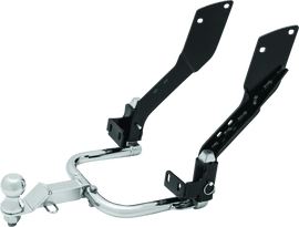 Kuryakyn Receiver Hitch 14-up Touring Models Black & Chrome - Powersports Haven