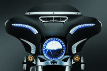 Load image into Gallery viewer, Kuryakyn Smooth Windshield Trim 14-Up Touring Chrome - Powersports Haven