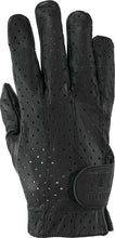 Load image into Gallery viewer, Kuryakyn Leather By River Road Tucson Leather Perforated Gloves Black - Large - Powersports Haven