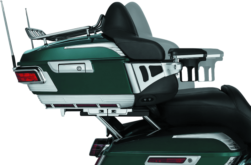 Kuryakyn Quick Adjust Tour-Pak Relocator 14-Up Touring Chrome - Powersports Haven