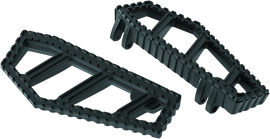 Kuryakyn Riot Floorboards Satin Black - Powersports Haven