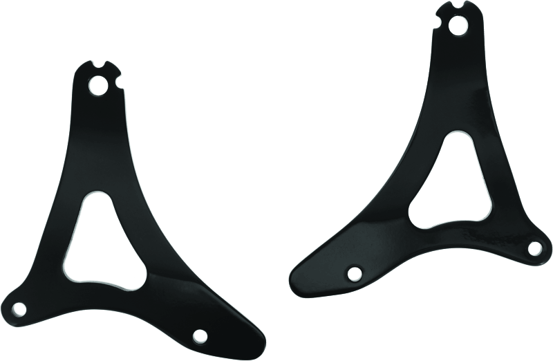 Kuryakyn Fixed Mounts Multi-Purpose Driver & Passenger Backrest 14-22 Touring Models Black - Powersports Haven