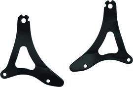 Kuryakyn Fixed Mounts Multi-Purpose Driver & Passenger Backrest 14-22 Touring Models Black - Powersports Haven