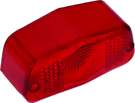 Bikers Choice Small Custom Tail Lamp Lamp Replacement Lens Lucas Style Red - Powersports Haven
