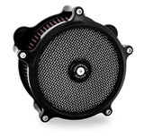 Performance Machine 23-Up CVO, 2024 Touring Super Gas Air Cleaner - Black Ano