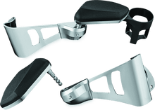 Load image into Gallery viewer, Kuryakyn Passenger Armrests 14-23 Touring Models Chrome - Powersports Haven