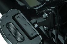 Load image into Gallery viewer, Kuryakyn Non-Pivot Splined Peg Adapter Harley-Davidson Models Black - Powersports Haven