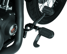 Load image into Gallery viewer, Kuryakyn Heavy Industry Switchblade With Adapter Satin Black - Powersports Haven