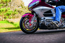 Load image into Gallery viewer, Kuryakyn Deco Eagle Fender Ornament 01-22 Honda GL1800 Chrome - Powersports Haven