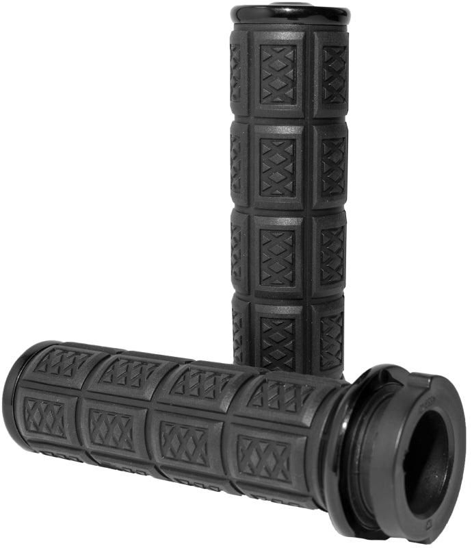Kuryakyn Enygma Grips Throttle-By -Wire - Gloss Black - Powersports Haven
