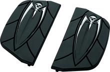 Load image into Gallery viewer, Kuryakyn Zombie Passenger Board Covers Black - Powersports Haven