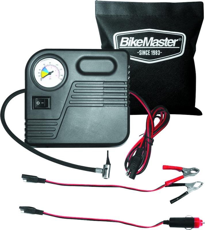 BikeMaster Mini Air Compressor w/ SAE - Powersports Haven