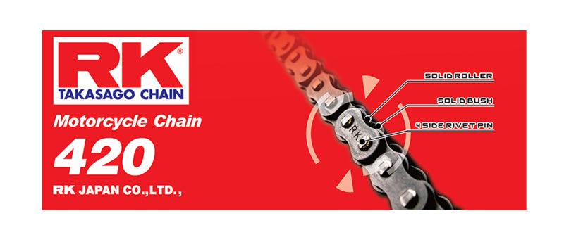 RK Chain 420-86 - Natural - Powersports Haven