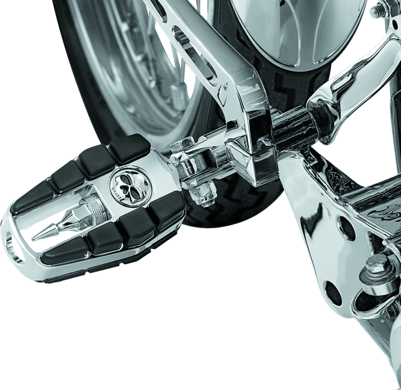 Kuryakyn Zombie Pegs With Male Mount Chrome - Powersports Haven