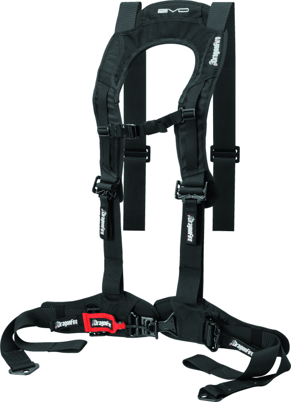DragonFire Racing Harness Evo- Black - Powersports Haven