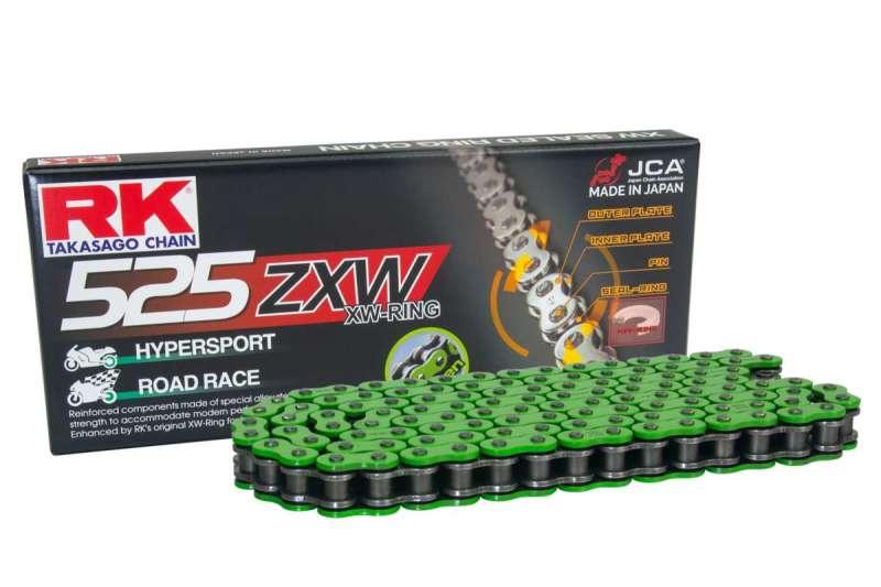 RK Chain MM525ZXW-120L XW-Ring - Green - Powersports Haven