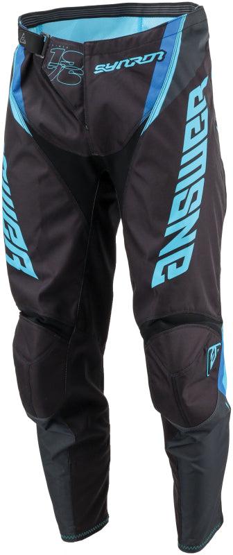 Answer 25 Syncron Envenom Pants Blue/Black Size - 32 - Powersports Haven
