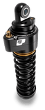 Progressive Harley Ultra Touring-QPS 944 Series Shocks, 13in, 12in Ride Height Super Duty  - Black /