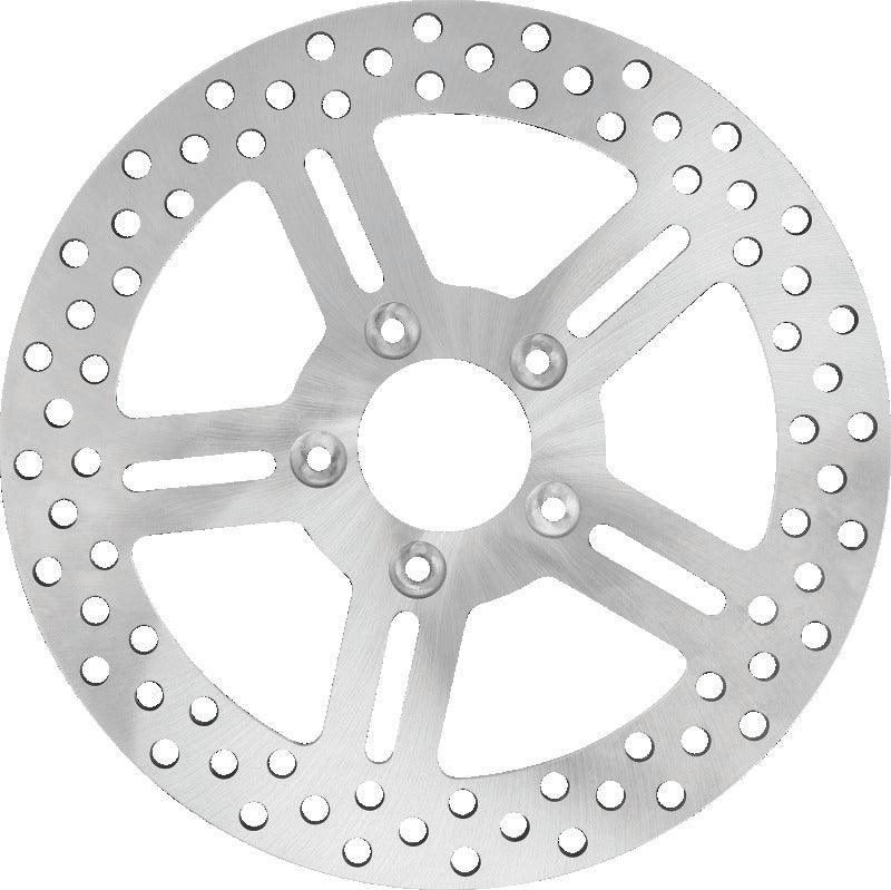 Performance Machine Disc 11.5 x .20 1 Pc Eco 5 Spoke Stainless Steel - Powersports Haven