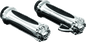 Kuryakyn Premium Zombie Grips With Throttle Boss Throttle-By-Wire Chrome - Powersports Haven