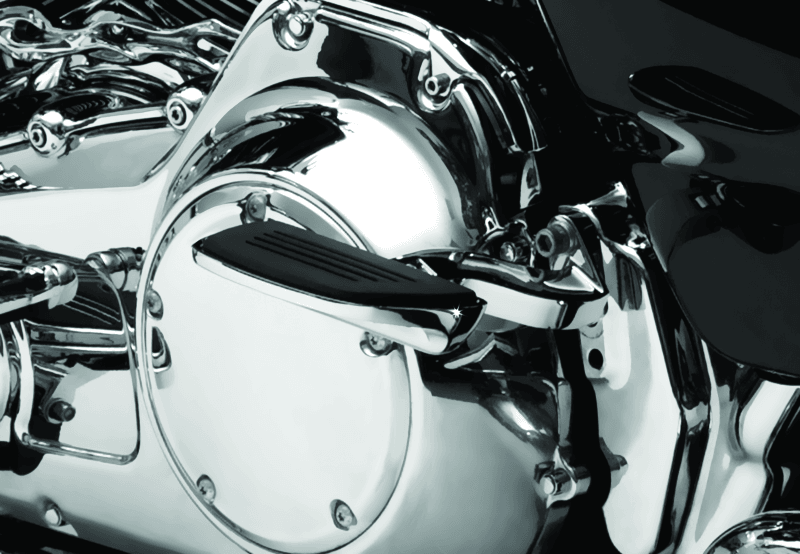 Kuryakyn Premium Mini Board With Male Mount Adapter Chrome - Powersports Haven