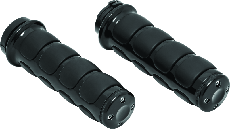 Kuryakyn ISO Grips Dual Cable Black - Powersports Haven