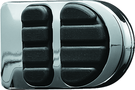 Kuryakyn Brake Pedal Cover Chrome - Powersports Haven