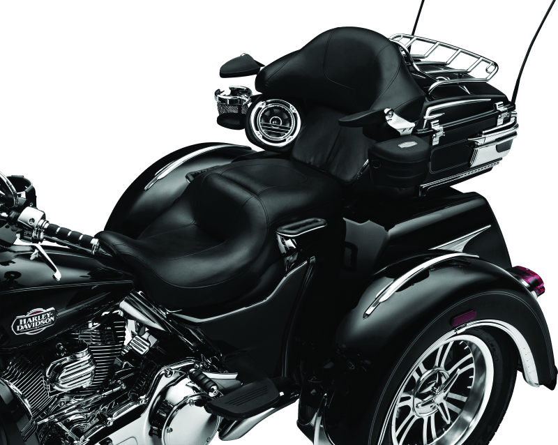 Kuryakyn Passenger Drink Holder With Basket 14-Up Touring Right Side Chrome - Powersports Haven