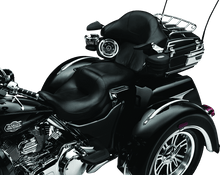 Load image into Gallery viewer, Kuryakyn Passenger Drink Holder With Basket 14-Up Touring Right Side Chrome - Powersports Haven