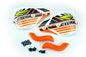 Cycra Factory Enduro Hanshield - Orange - Powersports Haven