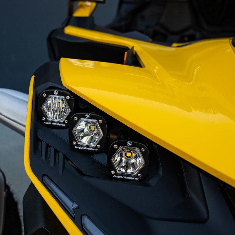 Baja Designs 2024 Can-Am Maverick R Triple S1 Unlimited Headlight Kit - Powersports Haven