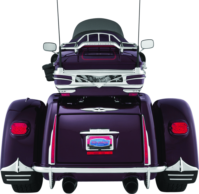 Kuryakyn Trunk Latch/Keyhole Accent For Trikes Chrome - Powersports Haven