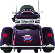 Load image into Gallery viewer, Kuryakyn Trunk Latch/Keyhole Accent For Trikes Chrome - Powersports Haven