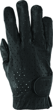 Load image into Gallery viewer, Kuryakyn Leather By River Road Tucson Leather Perforated Gloves Black - Small - Powersports Haven