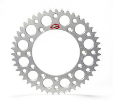 Load image into Gallery viewer, Renthal 96-17 Honda CRF 230F/ CR250R/ CRF450R Rear Grooved Sprocket - Silver 520-50P Teeth - Powersports Haven