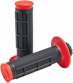 ProTaper Pro Series Clamp On 1/2 Waffle Red/Black - Powersports Haven