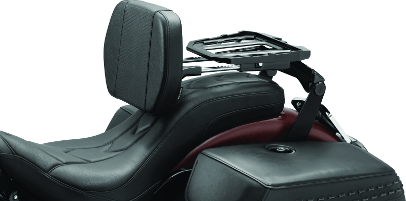 Kuryakyn Neo Driver & Passenger Backrest Black - Powersports Haven