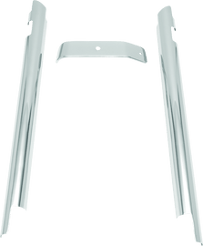 Kuryakyn Downtube Covers 07-17 Softail Chrome - Powersports Haven