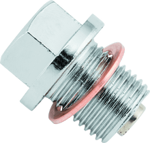 Load image into Gallery viewer, BikeMaster Magnetic Oil Drain Plug 16x1.5mm - Stainless - Powersports Haven
