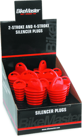 BikeMaster Exhaust Plug Display - 12pc. - Powersports Haven