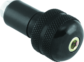 BikeMaster Anti Vibration Bar Ends - Black - Powersports Haven