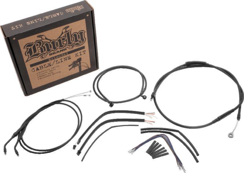 Burly Brand Control Kit 8in - Black - Powersports Haven