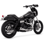 Vance & Hines HD Dyna 91-17 Upsweep SS 2-1 PCX Full System Exhaust - Powersports Haven