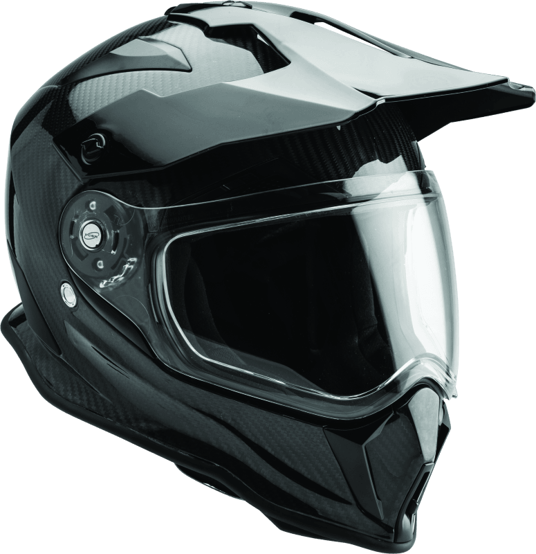 FIRSTGEAR Hyperion Carbon Helmet Black - Extra Small - Powersports Haven