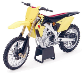 New Ray Toys 2014 Suzuki RM-Z450 (Yellow) Scale/ - 1:12 - Powersports Haven